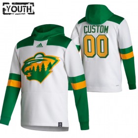 Minnesota Wild Custom 2020-21 Reverse Retro Hoodie Sawyer - Kinderen